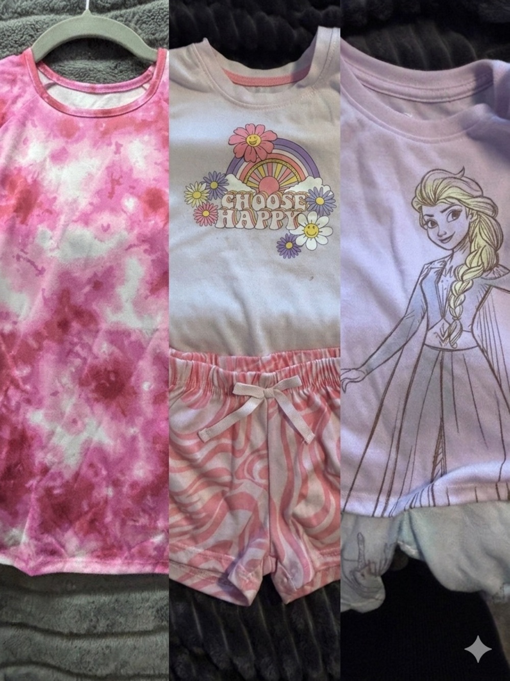 Little Girls Pajama Bundle (3 outfit lot)
